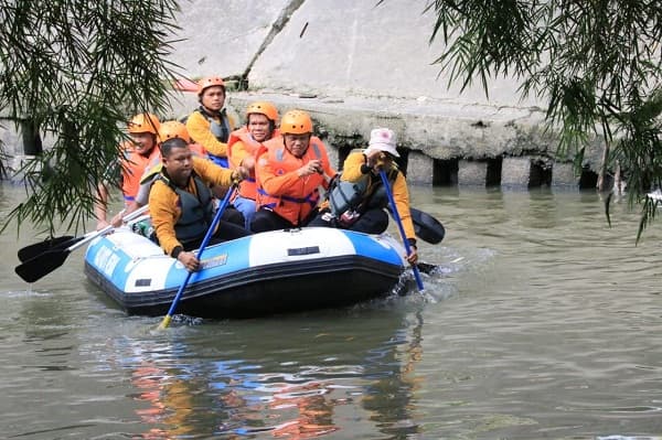 forkopimda_kembali_susur_sungai_deli