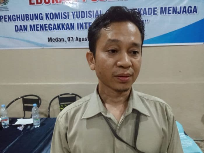 komisi_yudisial_pantau_sidang_vonis_amsal_sitepu_di_pn_medan_hari_ini