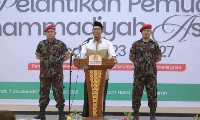 pemuda_muhammadiyah_asahan_apresiasi_kinerja_polres_di_hut_bhayangkara_ke79