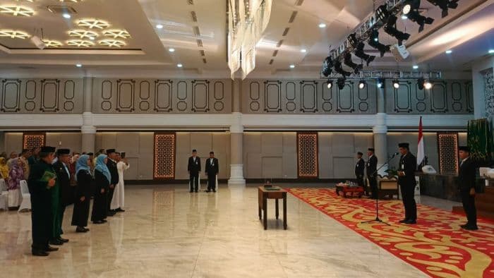 gubernur_bobby_nasution_lantik_empat_pejabat_tinggi_pemprov_sumut