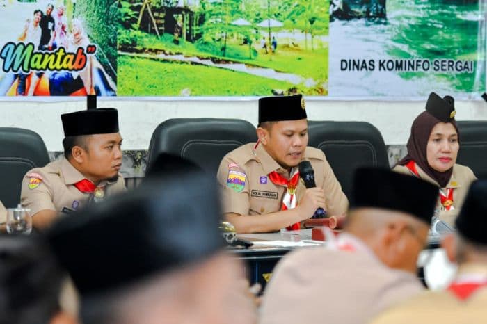 kwarcab_pramuka_sergai_fokus_program_kampus_pramuka_dan_1_gudep_1_desa_untuk_pembinaan_generasi_muda