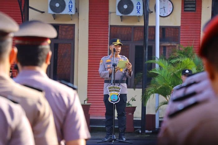 29_personel_polres_tebing_tinggi_naik_pangkat_begini_amanat_kapolresnya