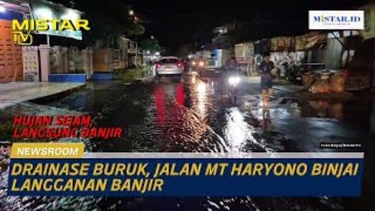 newsroom_drainase_buruk_jalan_mt_haryono_binjai_langganan_banjir