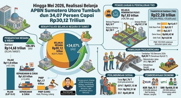belanja_apbn_sumut_tembus_rp3012_triliun_hingga_mei_2026_tumbuh_3407_persen