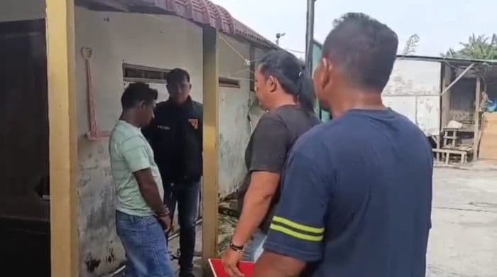 dpo_6_bulan_kasus_judi_mantan_ketua_okp_ditangkap_polsek_sunggal