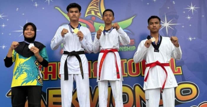 siswa_man_1_palas_borong_empat_medali_untuk_sumut_di_kejuaraan_nasional_taekwondo