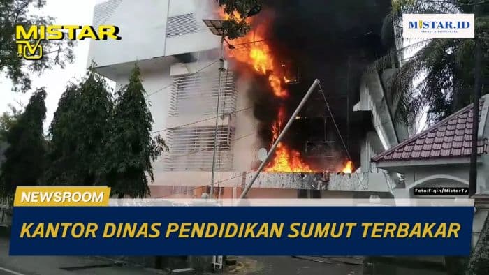 newsroom_kantor_dinas_pendidikan_sumut_terbakar