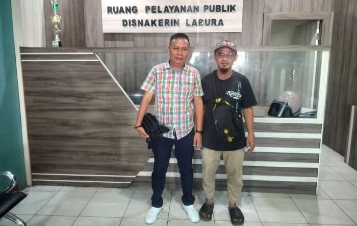 fkatpl_kecewa_janji_pertemuan_dengan_kadisnakerin_labura_tak_ditepati