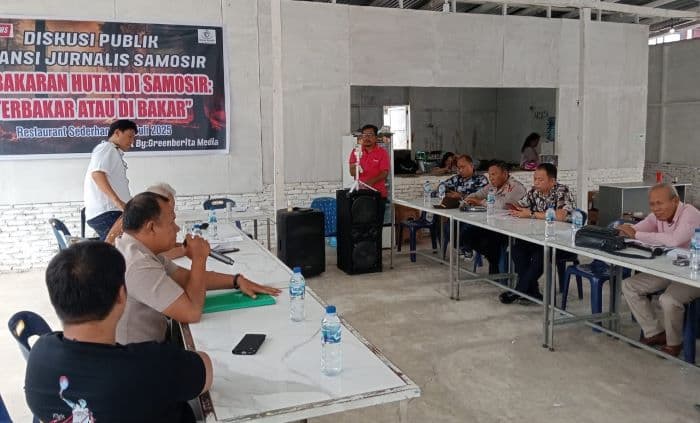 aliansi_jurnalis_samosir_gelar_fgd_ungkap_fakta_karhutla_diduga_sengaja