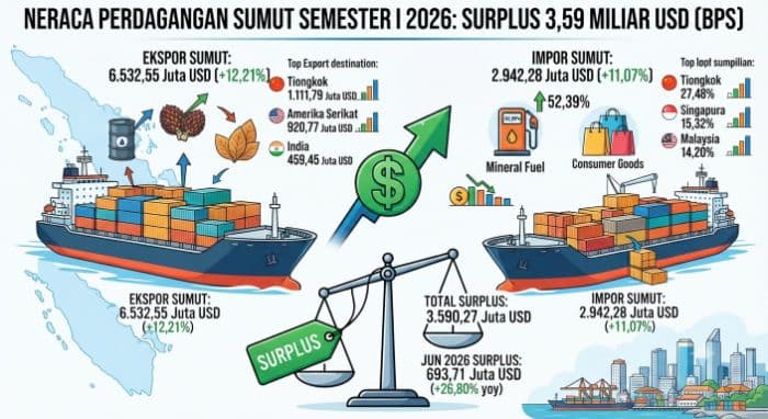 bps_neraca_perdagangan_sumut_semester_i_2026_surplus_359_miliar_dolar_as