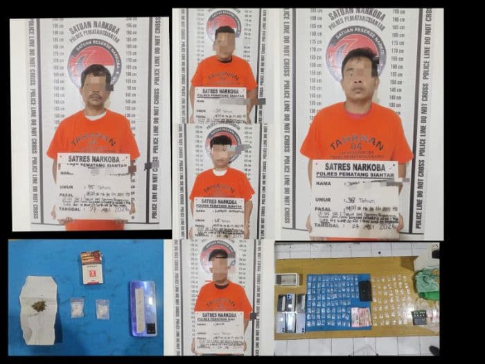 polres_pematangsiantar_tangkap_lima_tersangka_narkoba_sita_139_paket_sabu_dan_ganja