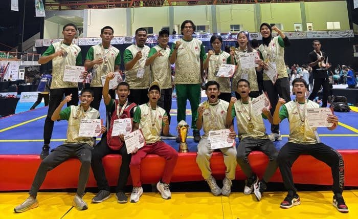 wushu_sumut_borong_emas_dan_raih_juara_umum_sanda_di_kejurnas_2025
