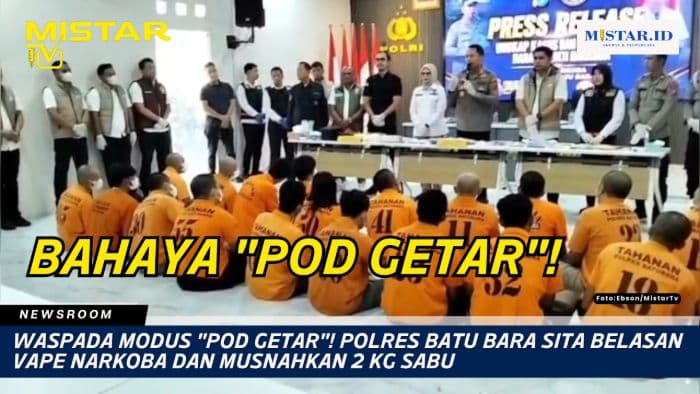 newsroom_waspada_modus_pod_getar_polres_batu_bara_sita_belasan_vape_narkoba