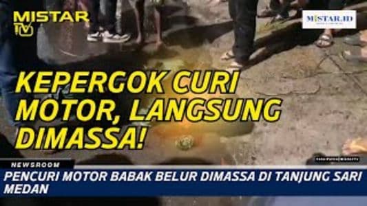 newsroom_pencuri_motor_babak_belur_dimassa_di_tanjung_sari_medan