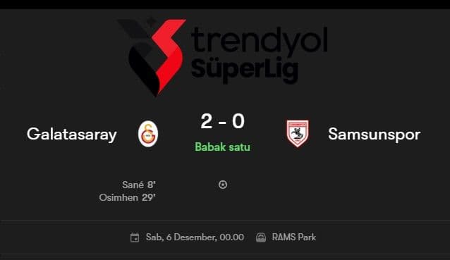 san_dan_osimhen_bersinar_galatasaray_unggul_20_atas_samsunspor_di_babak_pertama