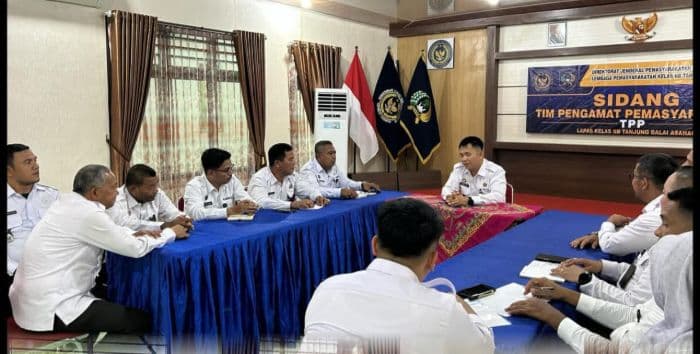 lapas_kelas_iib_tanjung_balai_asahan_gelar_rapat_dinas_awal_tahun_perkuat_kinerja_dan_layanan_pemasyarakatan