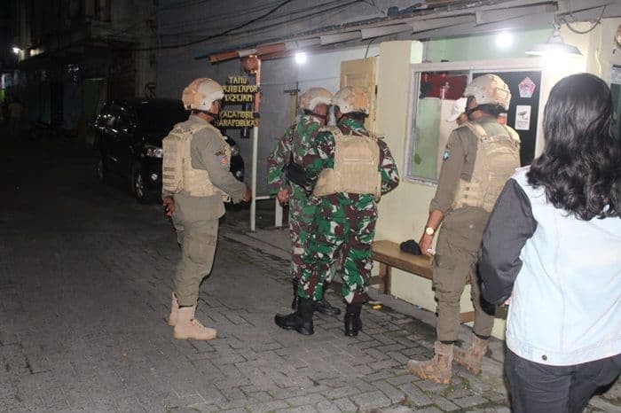 satpol_pp_sumut_dibantu_babinsa_gelar_patroli_tiap_hari_selama_libur_lebaran