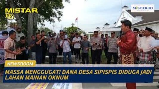 newsroom_massa_menggugat_dana_desa_sipispis_diduga_jadi_lahan_mainan_oknum