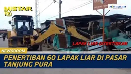 newsroom_penertiban_60_lapak_liar_di_pasar_tanjung_pura
