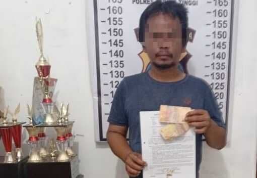 jukir_liar_diamankan_polisi_saat_lakukan_pungli_di_tebing_tinggi