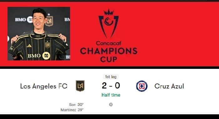 son_heungmin_menggila_lafc_unggul_20_atas_cruz_azul_di_babak_pertama