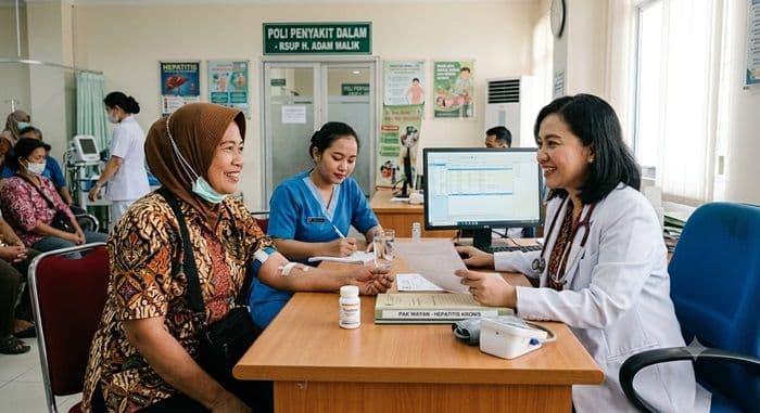 rsup_h_adam_malik_catat_3705_pasien_hepatitis_kronis_dalam_enam_bulan_hepatitis_b_dan_c_jadi_sorotan