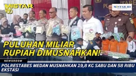 newsroom_polrestabes_medan_musnahkan_198_kg_sabu_dan_58_ribu_ekstasi