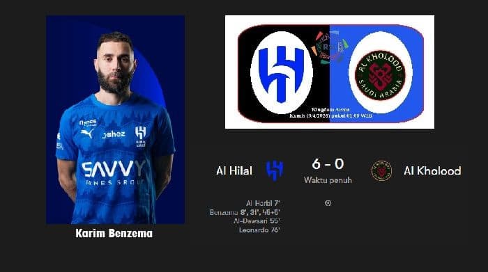 al_hilal_hajar_al_kholood_60_hattrick_benzema_dan_pesta_gol_di_pekan_ke29