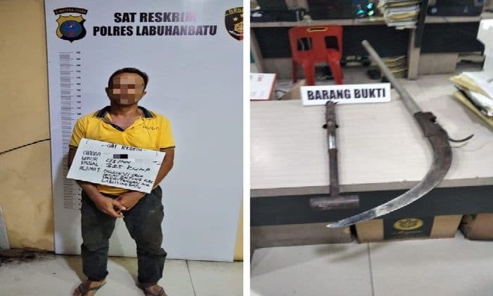 polisi_tangkap_pria_pembawa_arit_dan_palu_ancam_warga_di_labuhanbatu