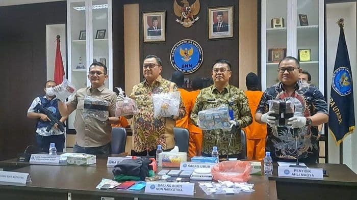 bnnp_sumut_sita_100_gram_sabu_di_deli_serdang_klaim_selamatkan_5507_anak_bangsa