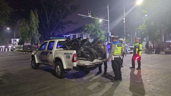 belasan_sepeda_motor_gunakan_knalpot_brong_diamankan_satlantas_polrestabes_medan