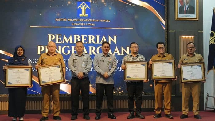 pemko_binjai_raih_empat_penghargaan_dari_kanwil_kemenkumham_sumut