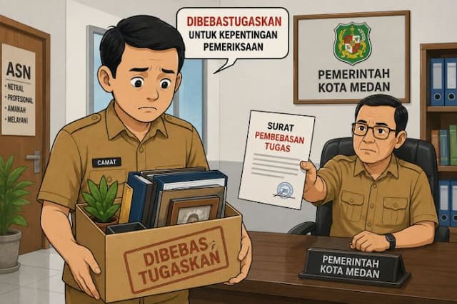 diduga_janjikan_jabatan_ke_asn_camat_medan_timur_dibebastugaskan