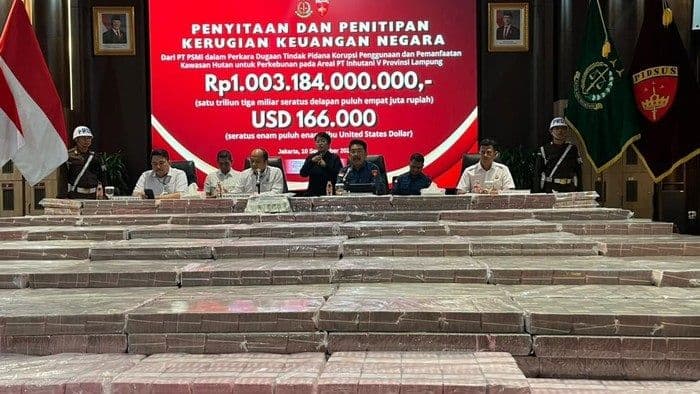 kejagung_sita_uang_rp1_triliun_kasus_tebu_lampung_disimpan_di_bsi_tanpa_bunga_