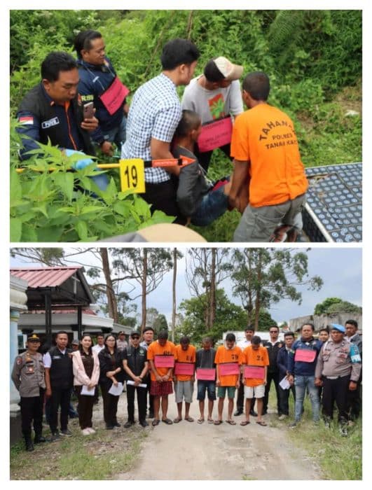 polres_karo_gelar_27_adegan_rekonstruksi_pembunuhan_sozisokhi_lase_empat_tersangka_diperiksa