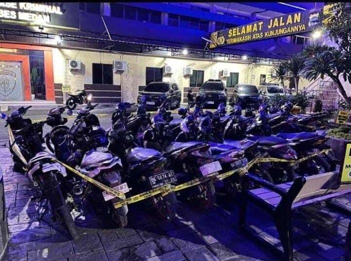 polisi_temukan_23_sepeda_motor_tanpa_surat_di_medan_ibu_dan_anak_jadi_tersangka
