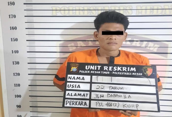 bacok_tangan_teman_hingga_jari_nyaris_putus_pria_22_tahun_ditangkap_di_medan_timur