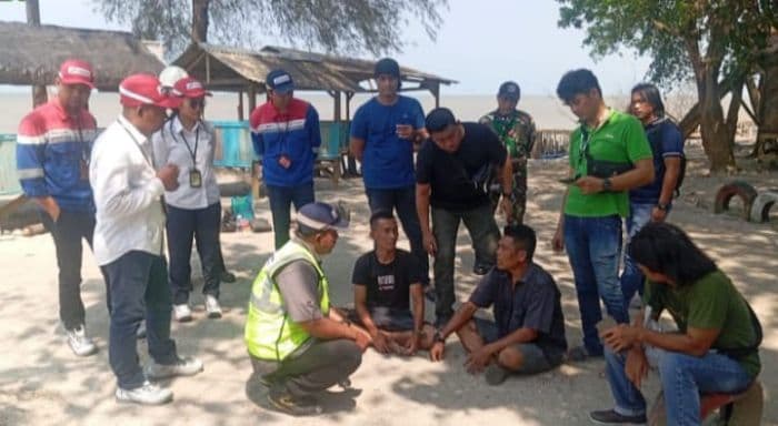 pipa_avtur_di_laut_pantai_labu_dibor_maling_3_pelaku_diamankan