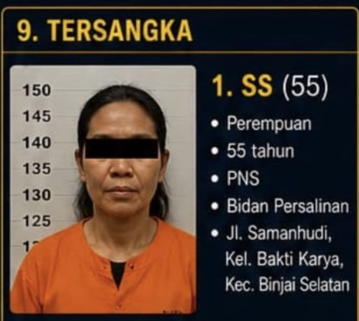 bidan_asn_yang_tersangka_kasus_buang_janin_di_binjai_diberhentikan_sementara