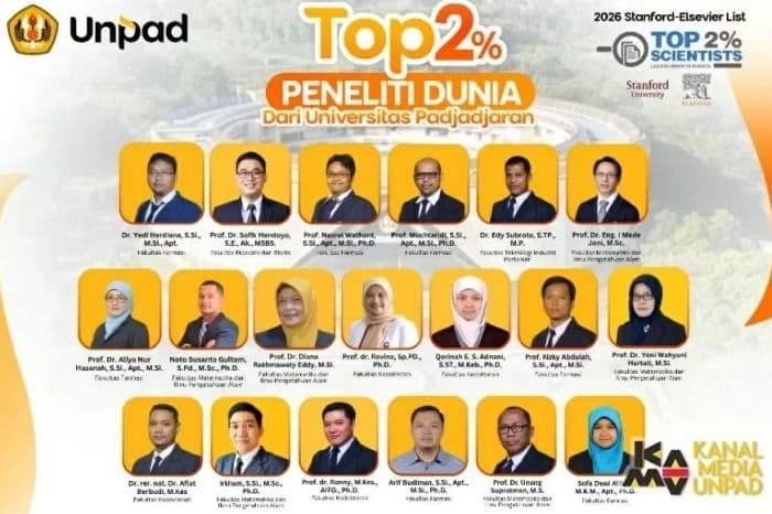 19_dosen_unpad_masuk_daftar_2_ilmuwan_terbaik_dunia_2026_ini_daftarnya