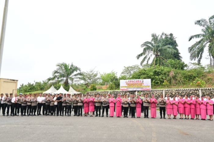 kapolres_labusel_pimpin_sertijab_akp_sandira_limbong_jadi_kapolsek_kotapinang