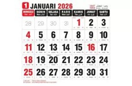 libur_isra_mikraj_2026_jumat_16_januari_long_weekend_bisa_dinikmati