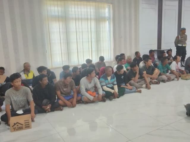 47_preman_diamankan_polres_asahan_mayoritas_tukang_parkir_liar