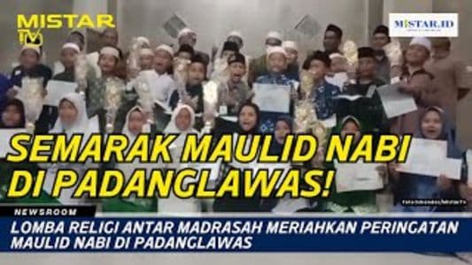 newsroom_lomba_religi_antar_madrasah_meriahkan_peringatan_maulid_nabi_di_padanglawas