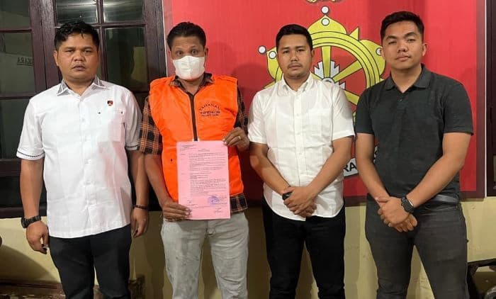 korupsi_dana_desa_rp527_juta_polres_dairi_tahan_mantan_kades_sitinjo_ii_