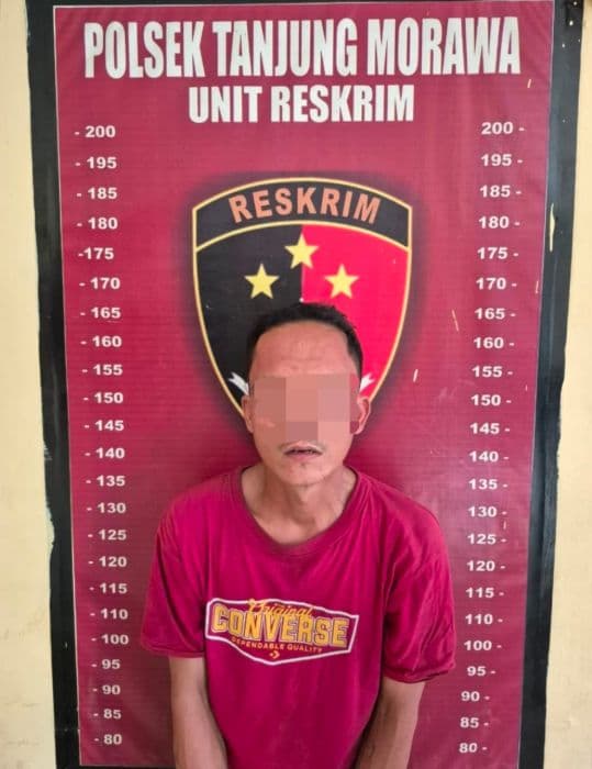pria_asal_pekanbaru_curi_motor_di_indomaret_tanjung_morawa