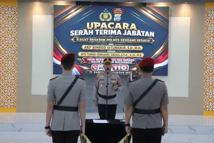 sertijab_kasat_reskrim_kapolres_sergai_imbau_personel_tingkatkan_inovasi