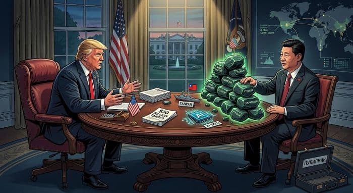 xi_jinping_dijadwalkan_ke_as_trump_siapkan_negosiasi_besar_rare_earth_jadi_kartu_china