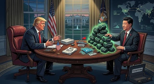 xi_jinping_dijadwalkan_ke_as_trump_siapkan_negosiasi_besar_rare_earth_jadi_kartu_china