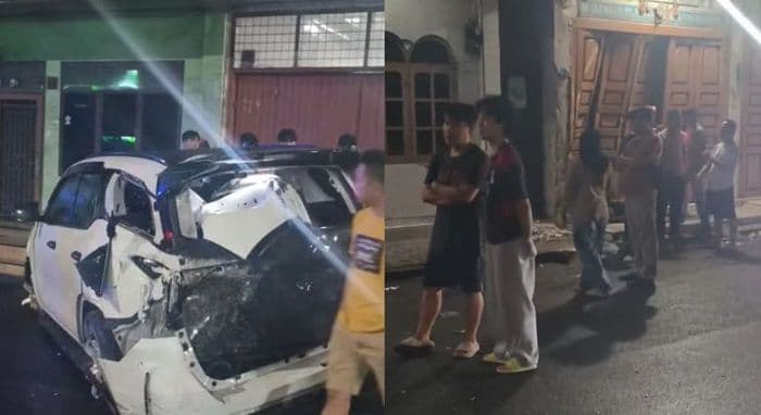 fortuner_putih_tabrak_ruko_di_binjai_sopir_diduga_masih_di_bawah_umur